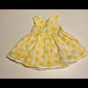 Yellow Floral Dress